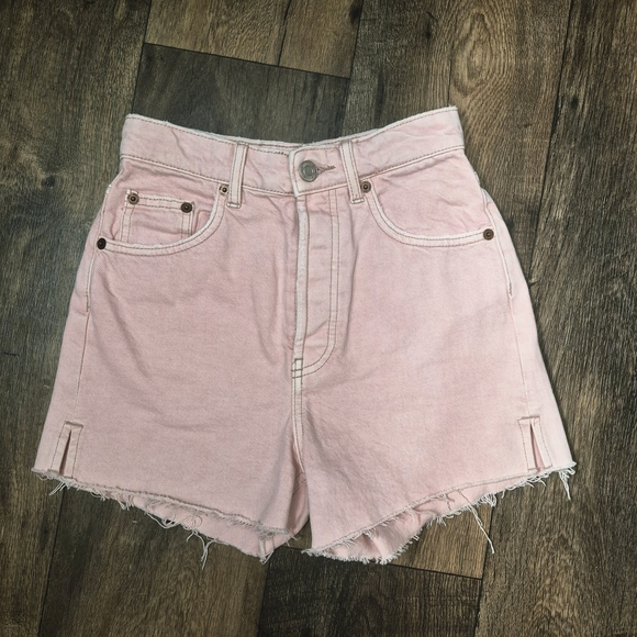 Zara Pants - Zara Light Pink Jean Shorts